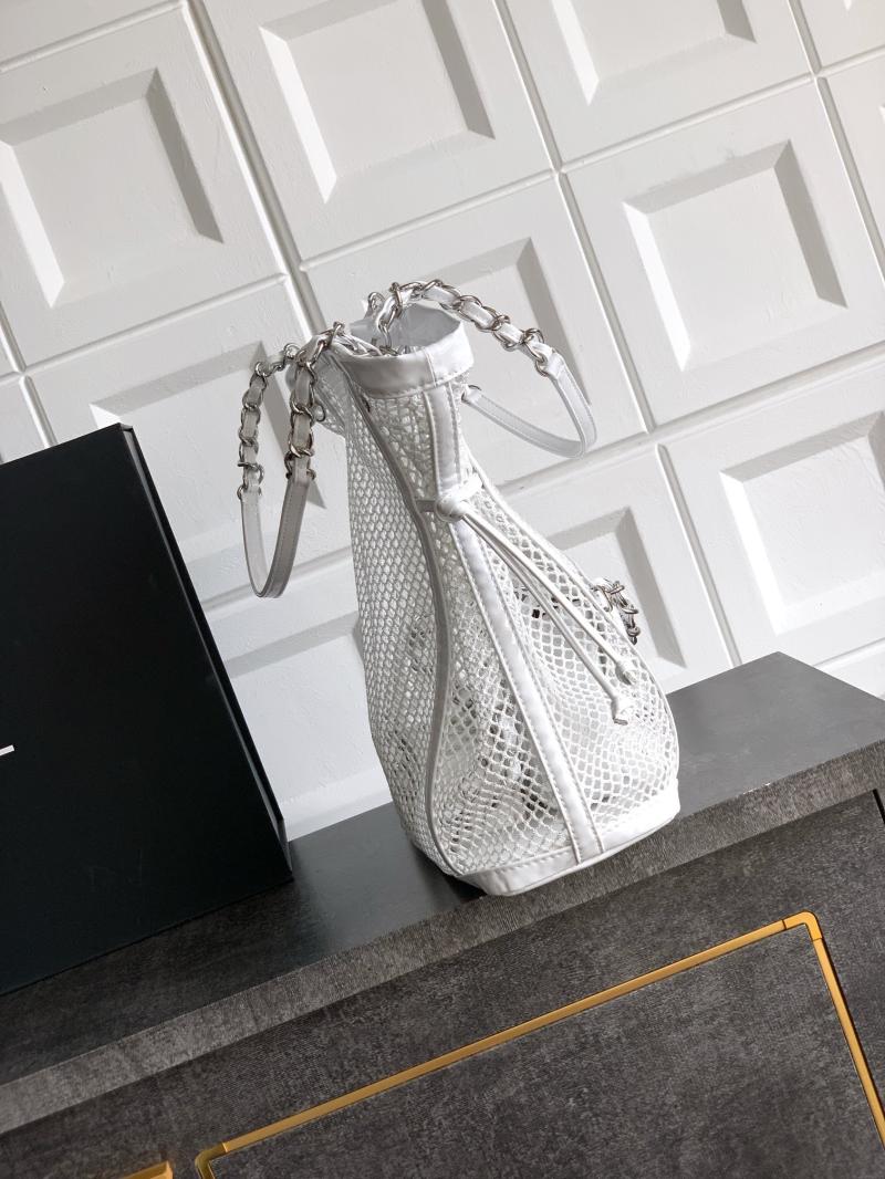 Medium Chanel La Madrague Tote White A5993