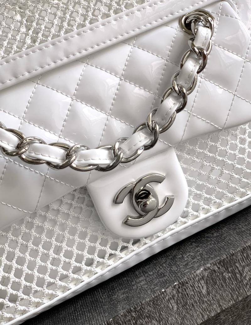 Medium Chanel La Madrague Tote White A5993