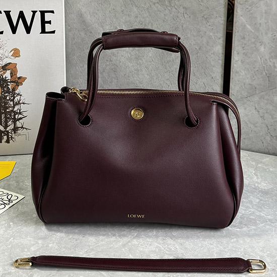 Medium Loewe Madrid bag Dark Burgundy L1129