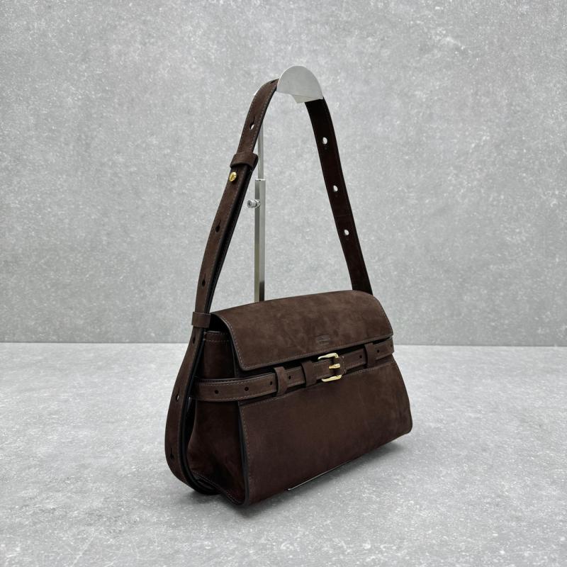 Medium Moschino Tie Me bag Brown M8100