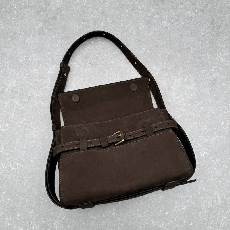 Medium Moschino Tie Me bag Brown M8100