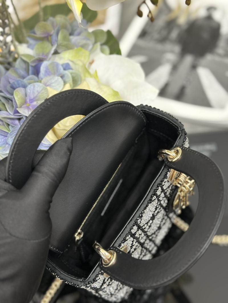 Mini Lady dior Bag Black M0505