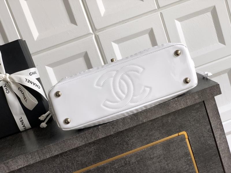Small Chanel La Madrague Tote White A5992