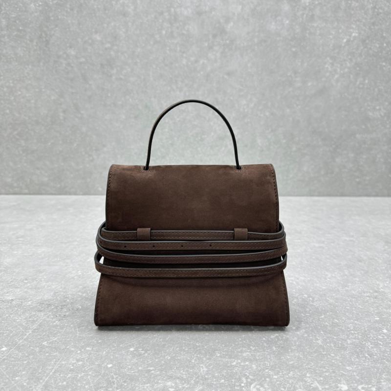 Small Moschino Tie Me bag Brown M8100