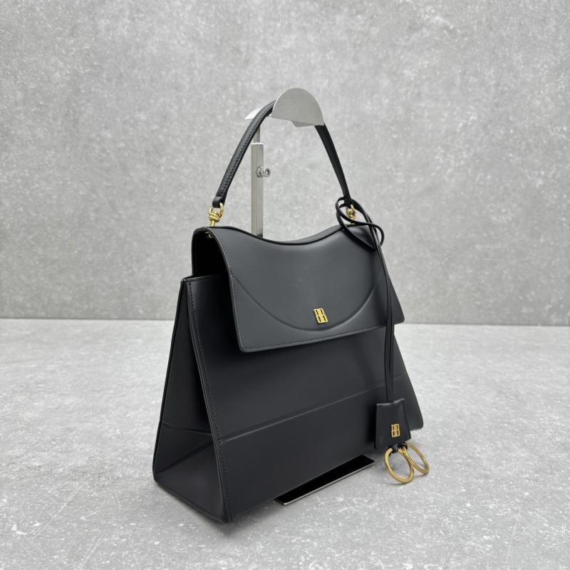 Balenciaga Leather Nano M Top Handle Bag Black B92951