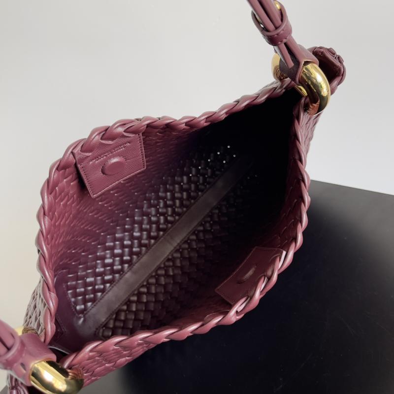 Bottega Veneta Medium Clicker Bag Red 730969