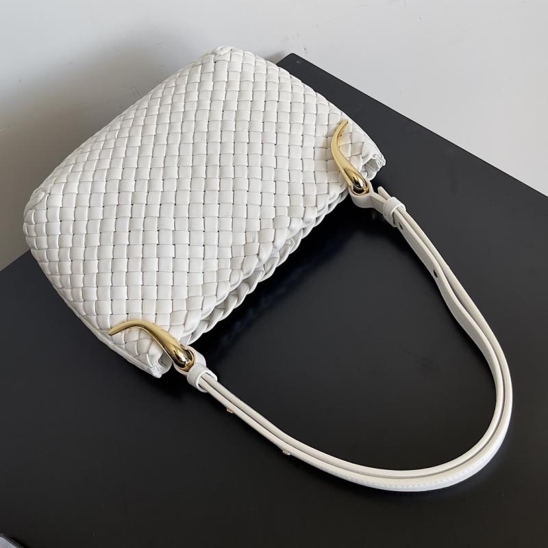 Bottega Veneta Small Clicker Bag White 730968