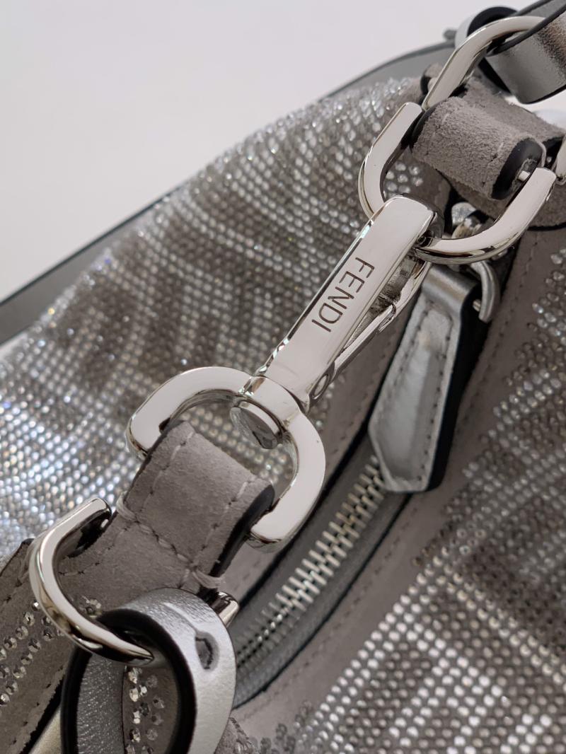 Fendi Fendigraphy Mini Bag with Rhinestones F8081