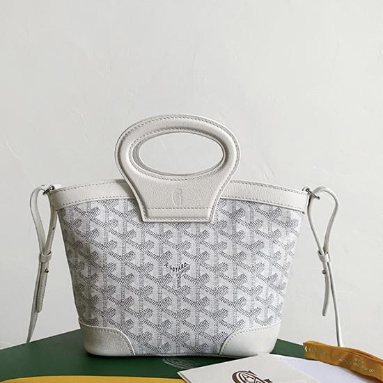 Goyard Beluga Mini Bag White G6045