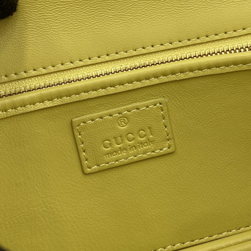Gucci Bamboo Diva medium bag Yellow 827750