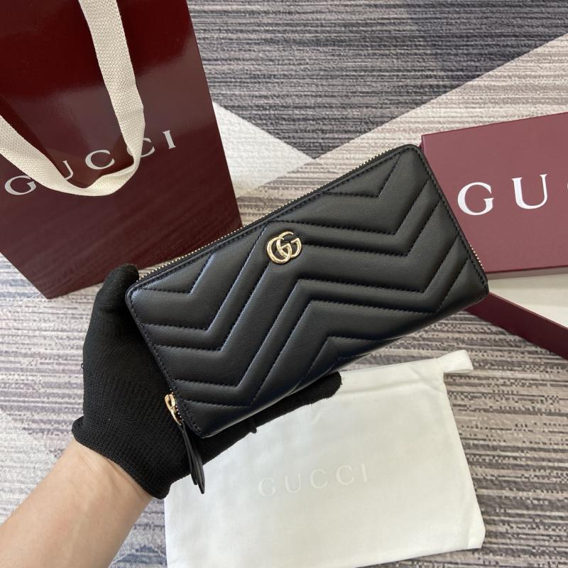Gucci GG Marmont zip around wallet 837758