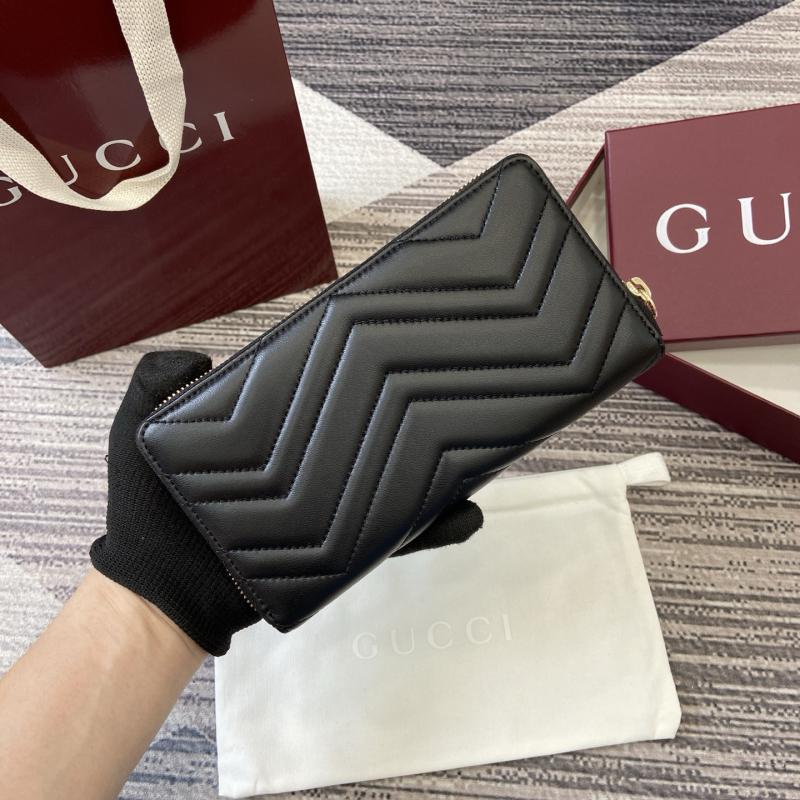 Gucci GG Marmont zip around wallet 837758