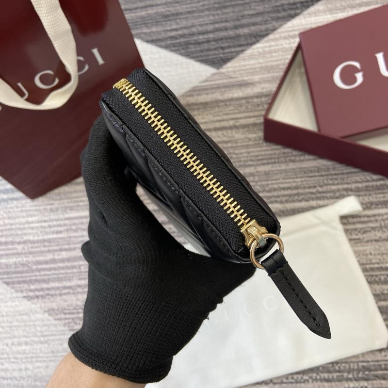 Gucci GG Marmont zip around wallet 837758