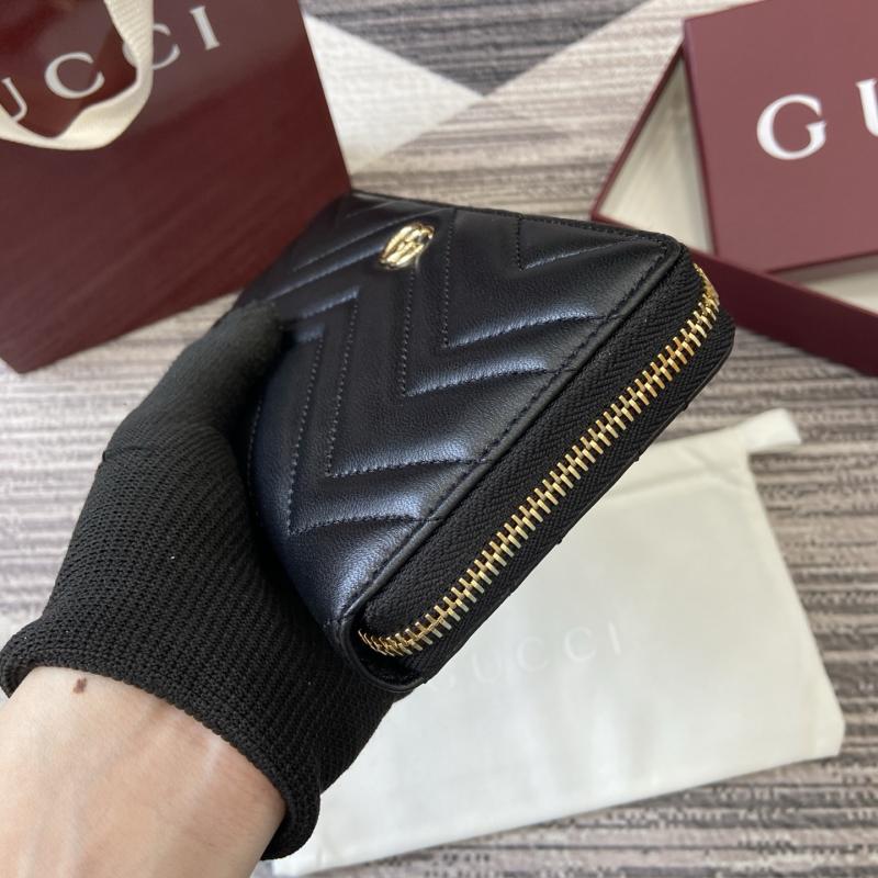 Gucci GG Marmont zip around wallet 837758