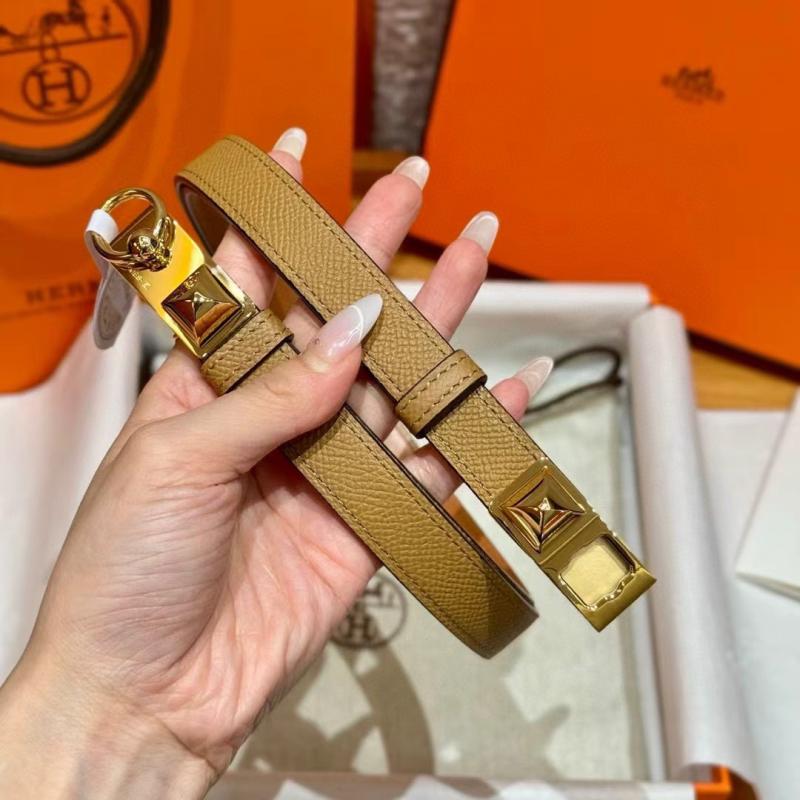 Hermes 18mm Leather Belt BHB61705