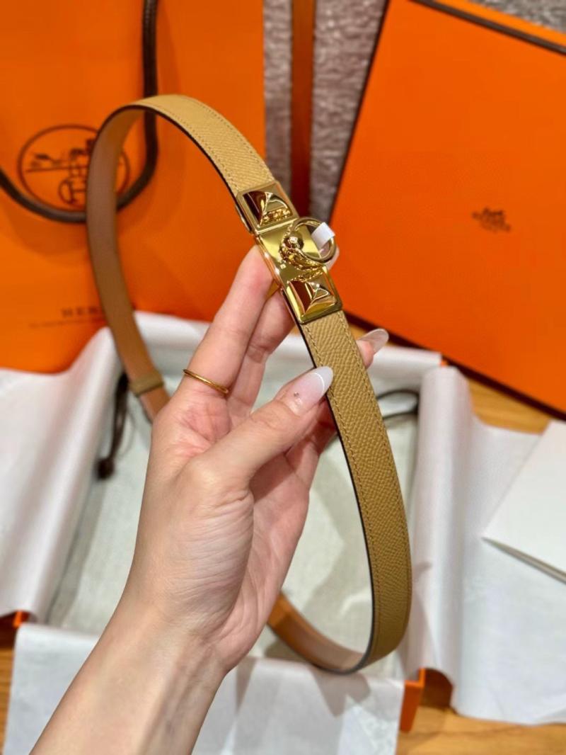 Hermes 18mm Leather Belt BHB61705