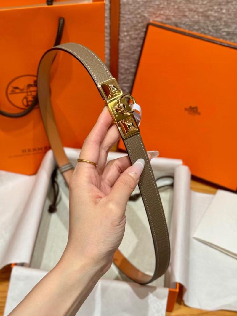 Hermes 18mm Leather Belt BHB61707