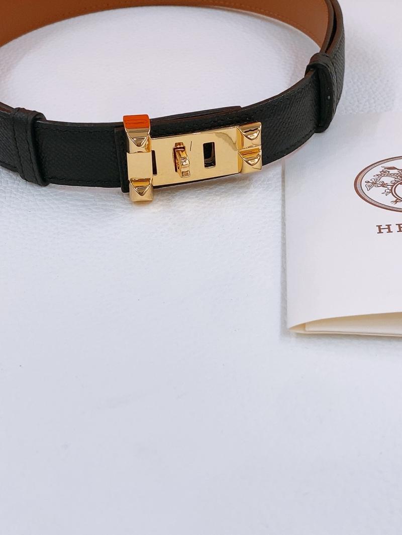 Hermes 24mm Leather Belt BHB61701