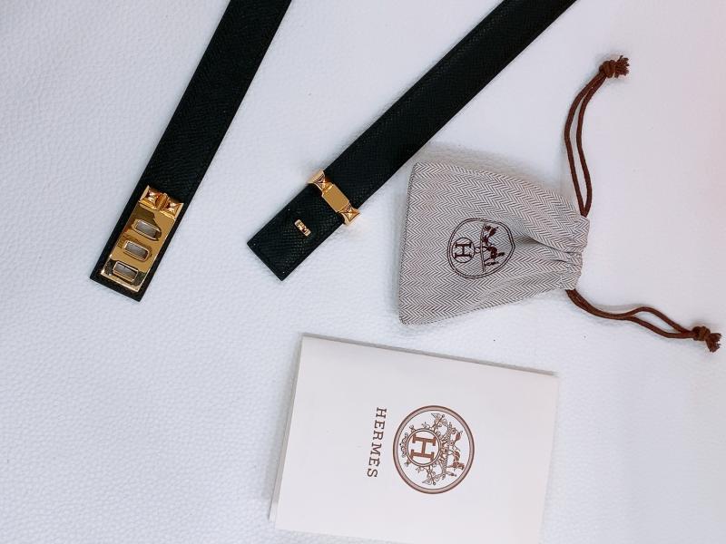 Hermes 24mm Leather Belt BHB61701