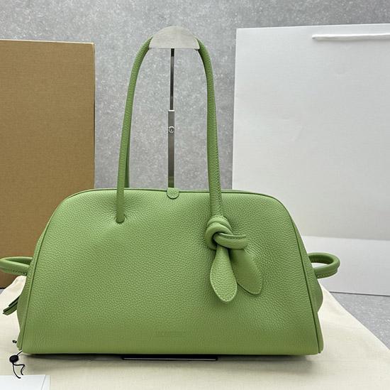 Jacquemus The Medium Turismo Grained Leather Bag Green J2130