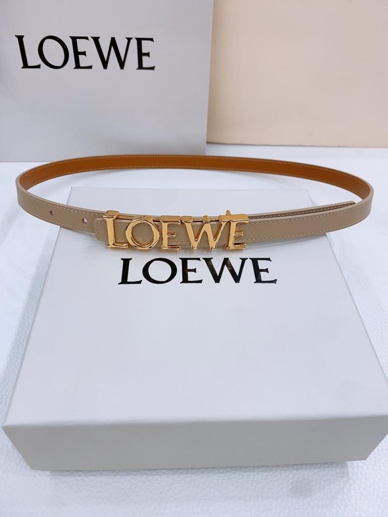 Loewe 15mm Leather Belt BLO61701
