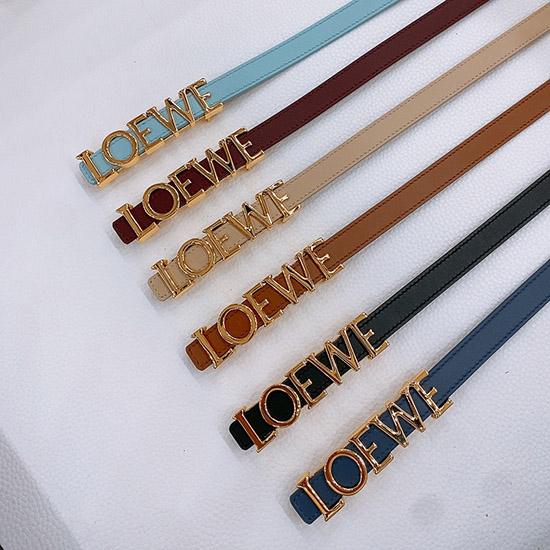 Loewe 15mm Leather Belt BLO61701