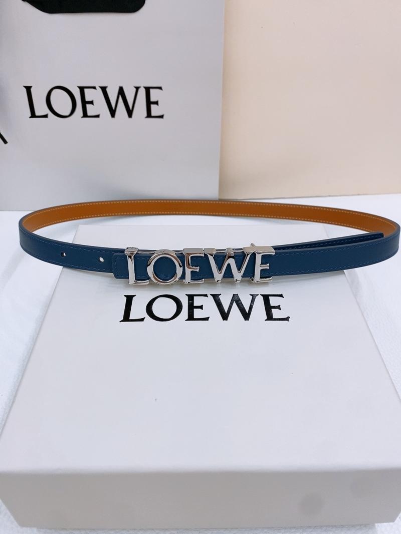 Loewe 15mm Leather Belt BLO61702