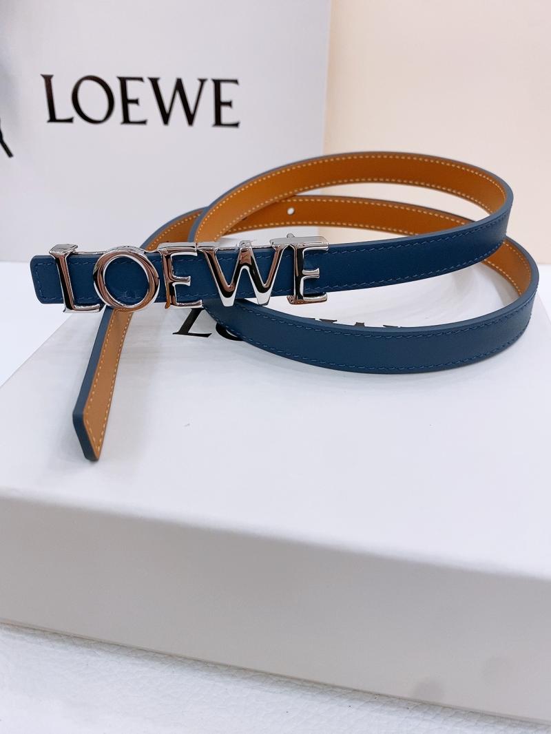 Loewe 15mm Leather Belt BLO61702