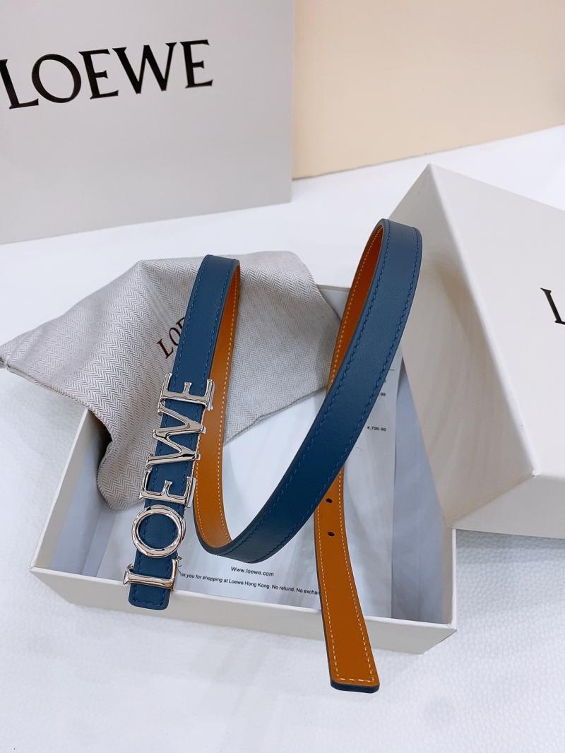 Loewe 15mm Leather Belt BLO61702