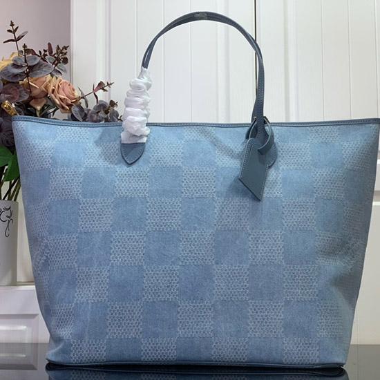 Louis Vuitton Denim Nevereverfull N00198