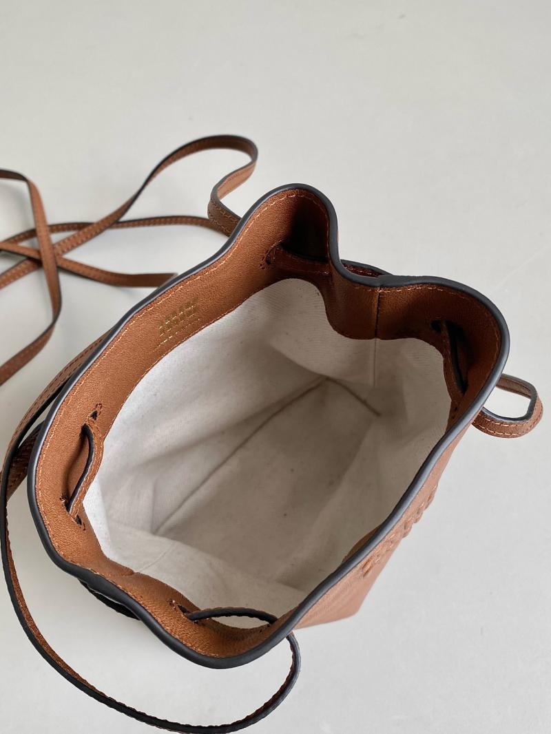 Miu Miu Nappa leather pouch Oak 5NF460