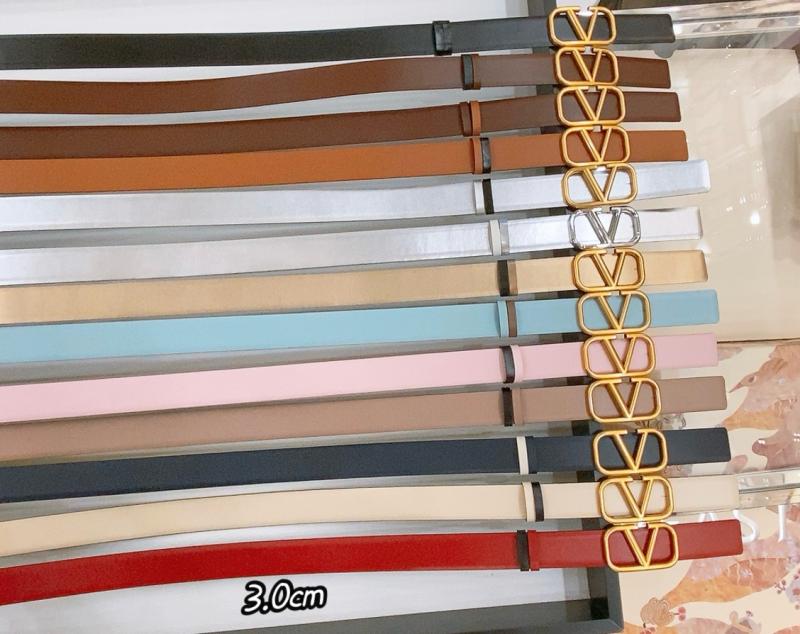Valentino 30mm Leather Belt BVB61701