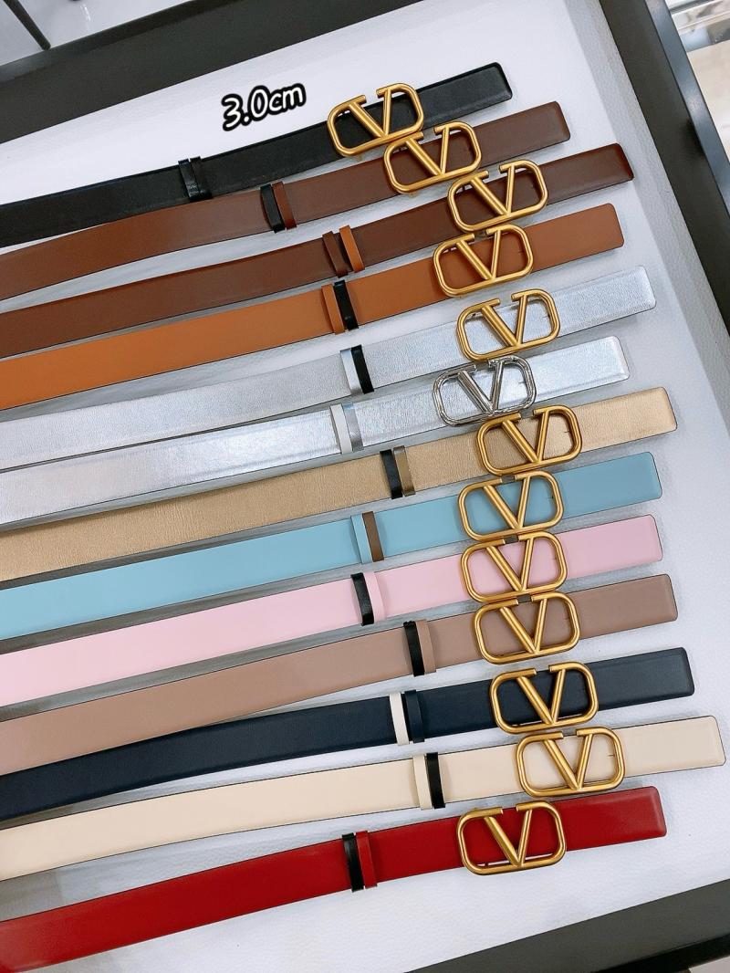 Valentino 30mm Leather Belt BVB61701