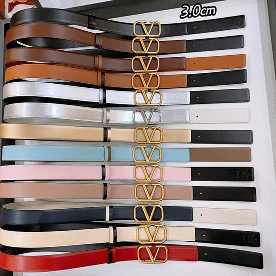 Valentino 30mm Leather Belt BVB61701