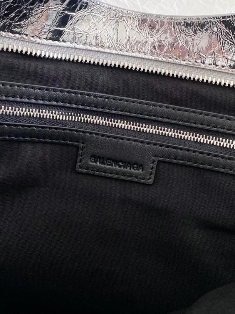 Balenciaga Le City Medium Bag Silver 797786