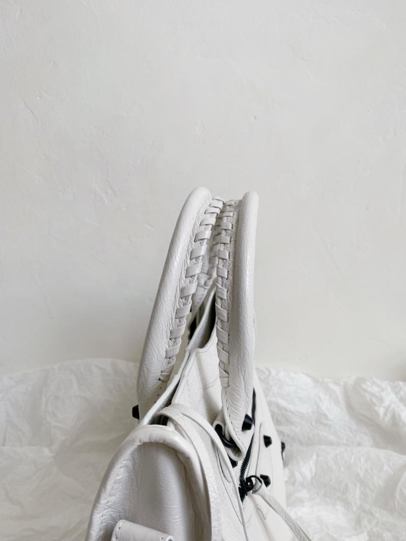 Balenciaga Le City Medium Bag White 797786