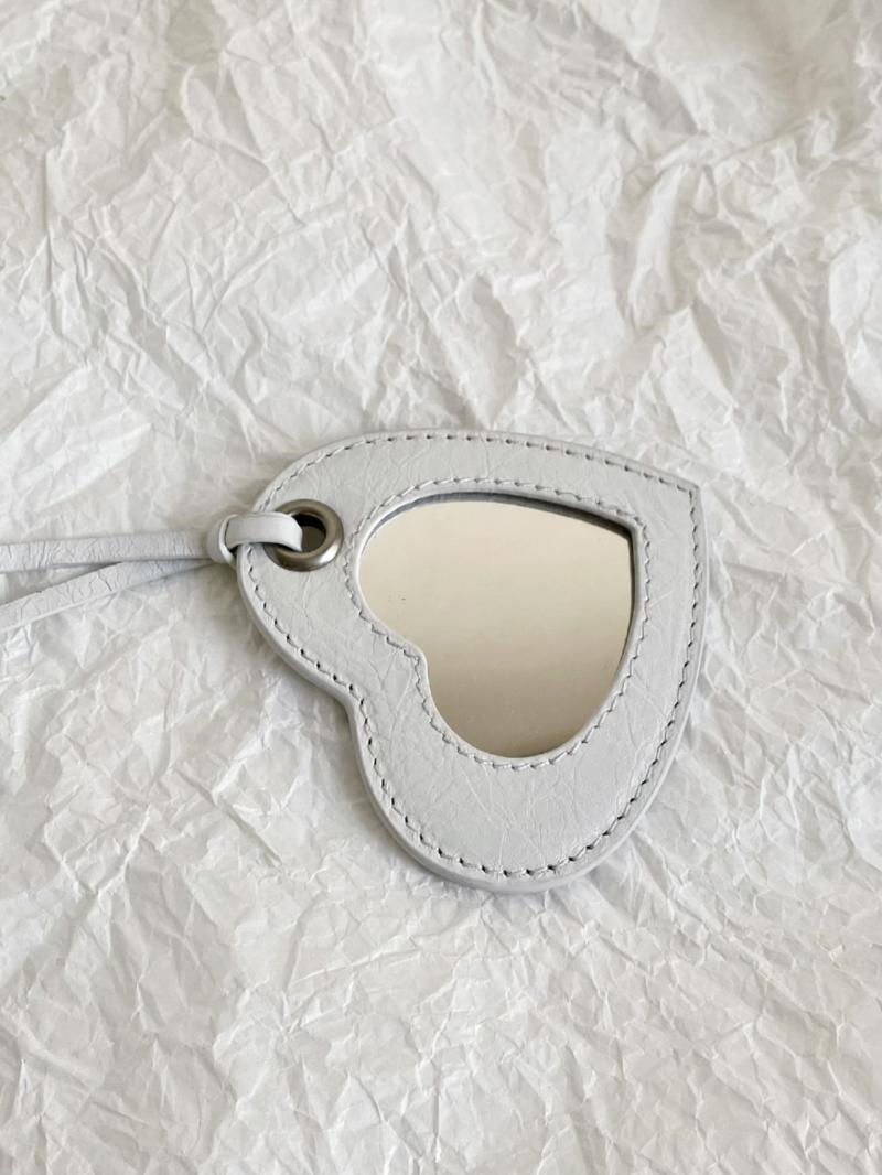 Balenciaga Mini Cross-Body Duffle Bag White 743356