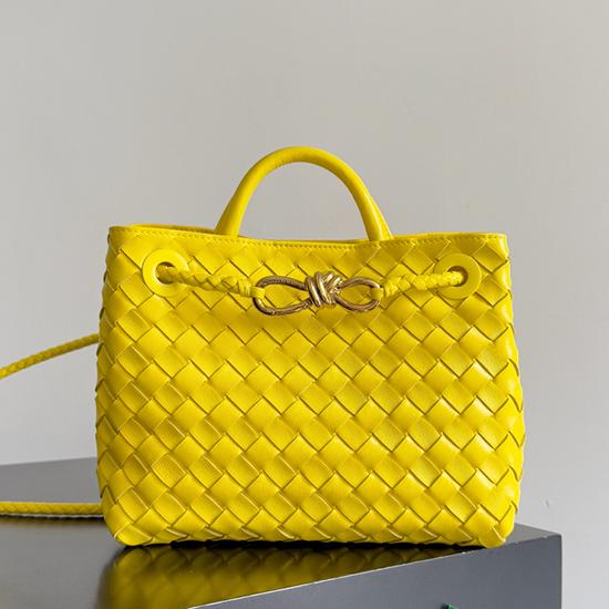 Bottega Veneta Small Andiamo Sulfur 743568