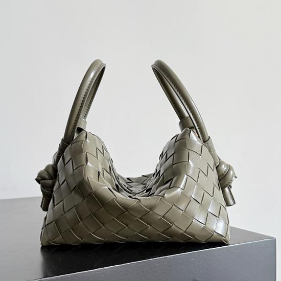 Bottega Veneta Small Avenue Loop Bag Cypress 796615