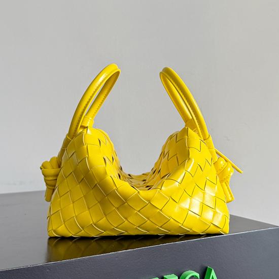 Bottega Veneta Small Avenue Loop Bag Sulfur 796615