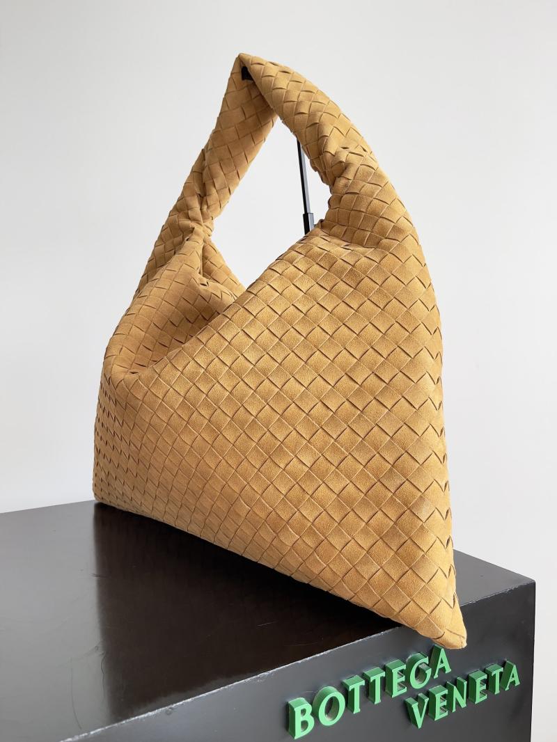 Bottega Veneta Suede Large Hop Brown 763970