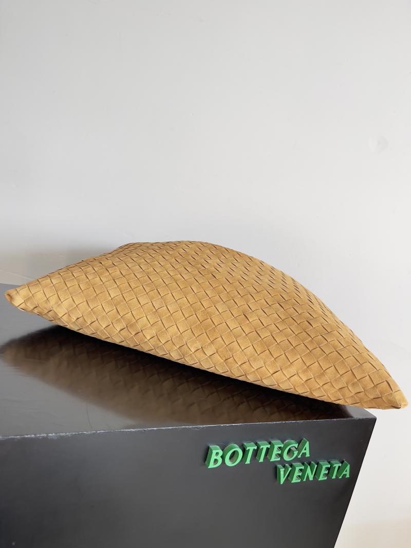 Bottega Veneta Suede Large Hop Brown 763970