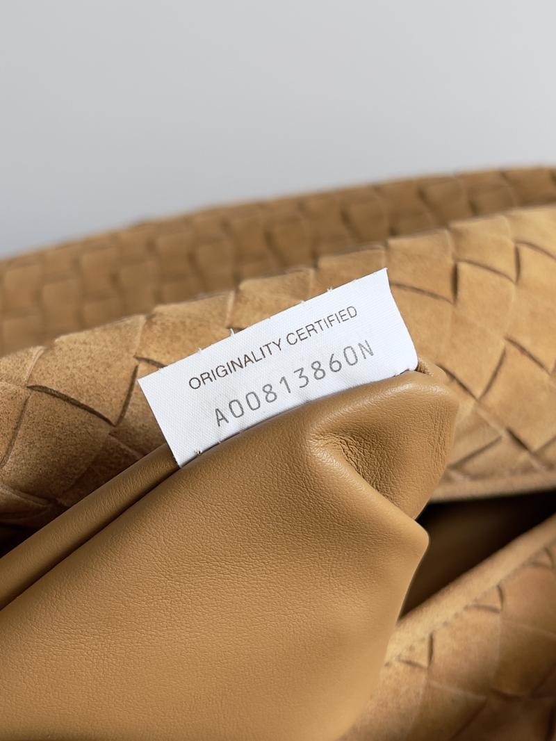 Bottega Veneta Suede Large Hop Brown 763970