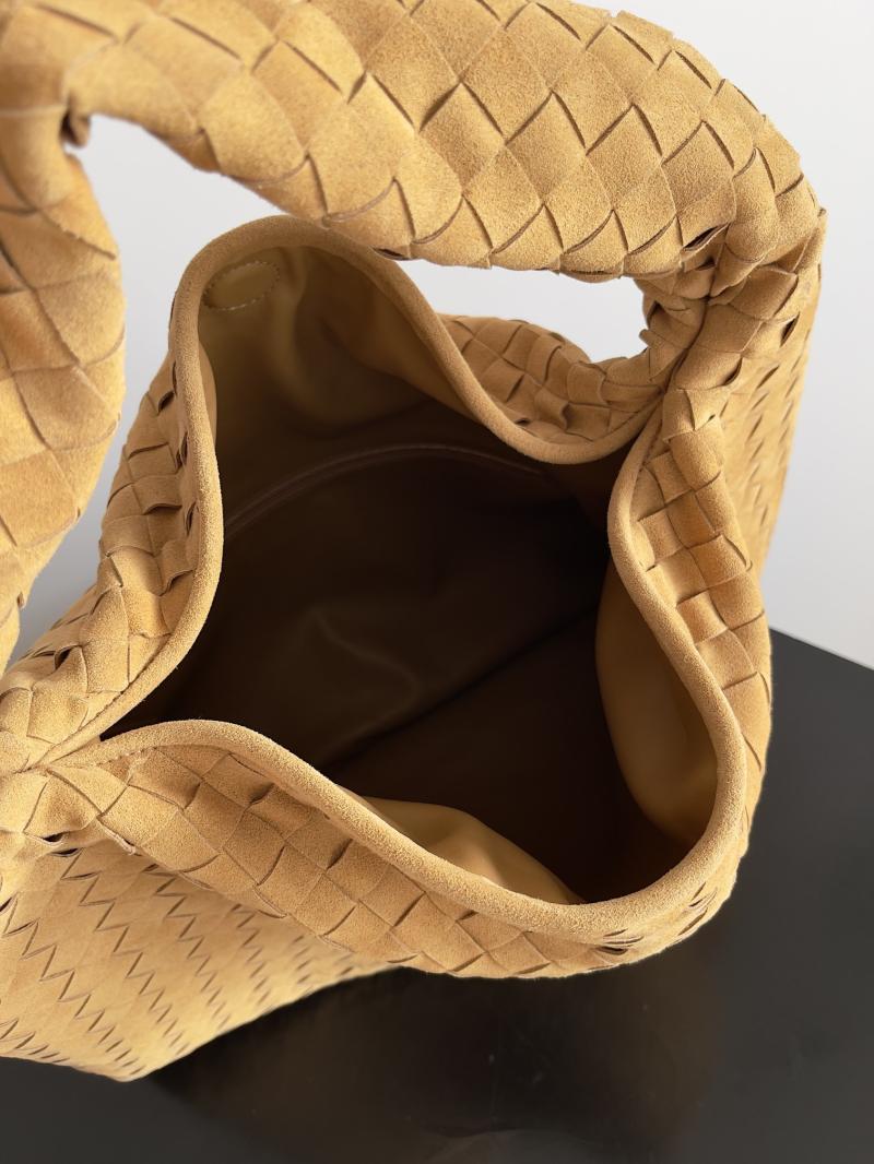 Bottega Veneta Suede Large Hop Brown 763970