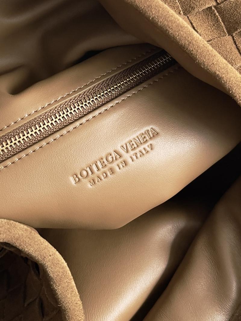 Bottega Veneta Suede Large Hop Camel 763970