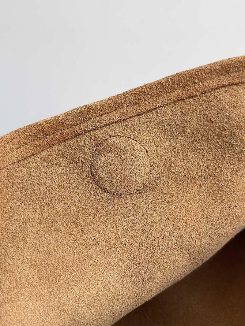 Bottega Veneta Suede Large Hop Light Brown 763970