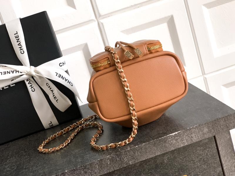 Chane Mini Bucket Bag AP0809 Camel