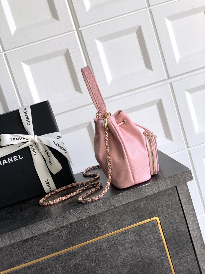 Chane Mini Bucket Bag Pink AP0809