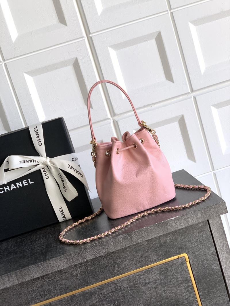 Chane Mini Bucket Bag Pink AP0809