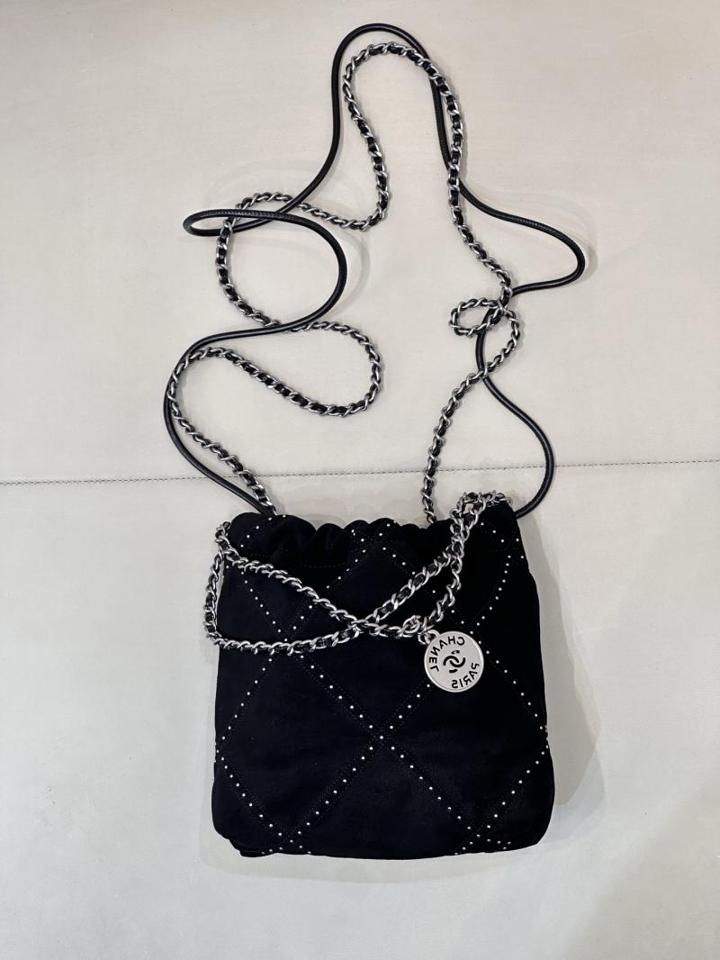 Chanel 22 Mini Handbag Black AS3980